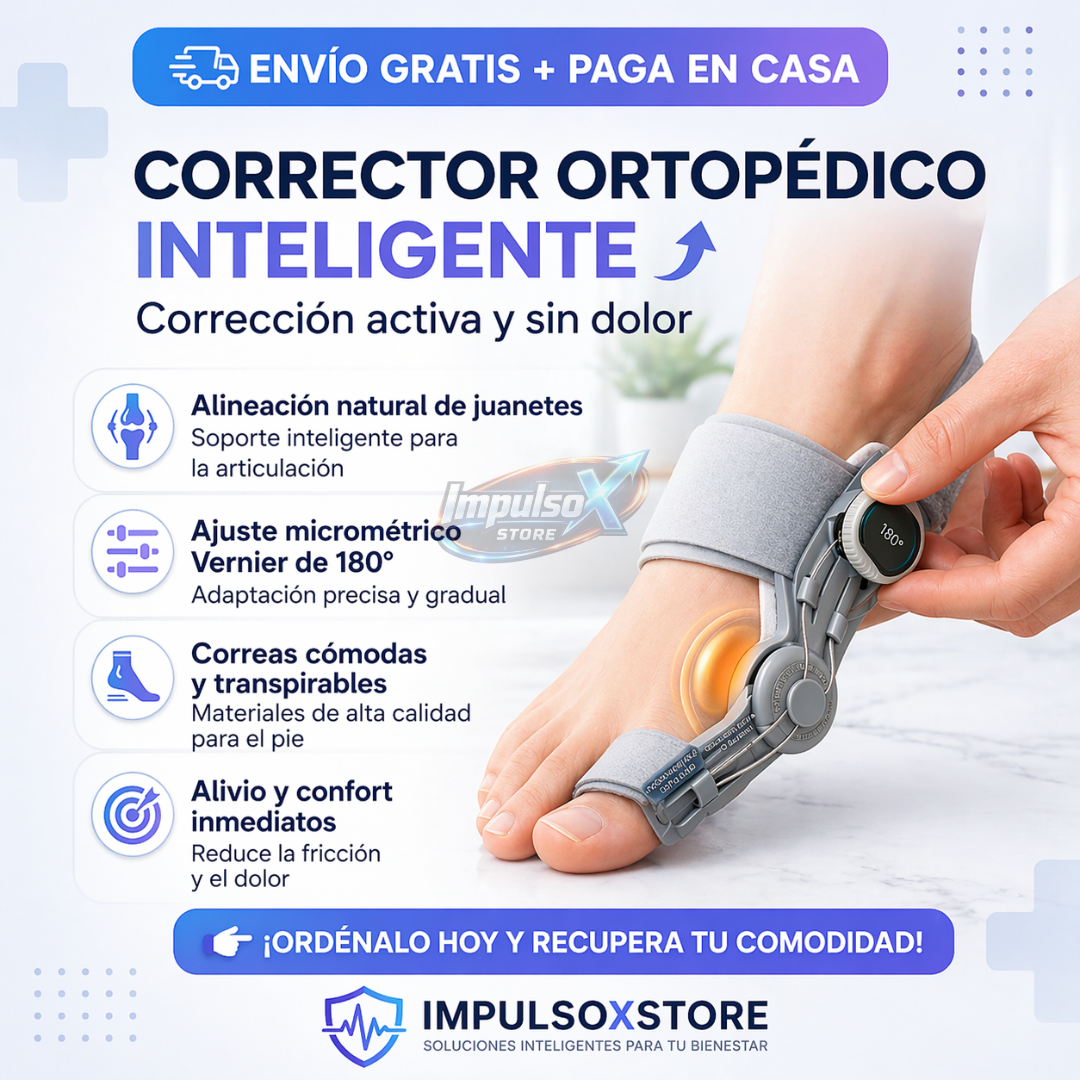 ¡OFERTA DE HOY!⌛ Corrector Ortopédico Inteligente para Juanetes +ENVIO GRATIS🏡🚚