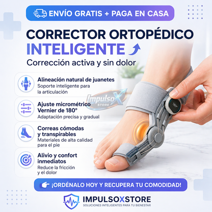 ¡OFERTA DE HOY!⌛ Corrector Ortopédico Inteligente para Juanetes +ENVIO GRATIS🏡🚚