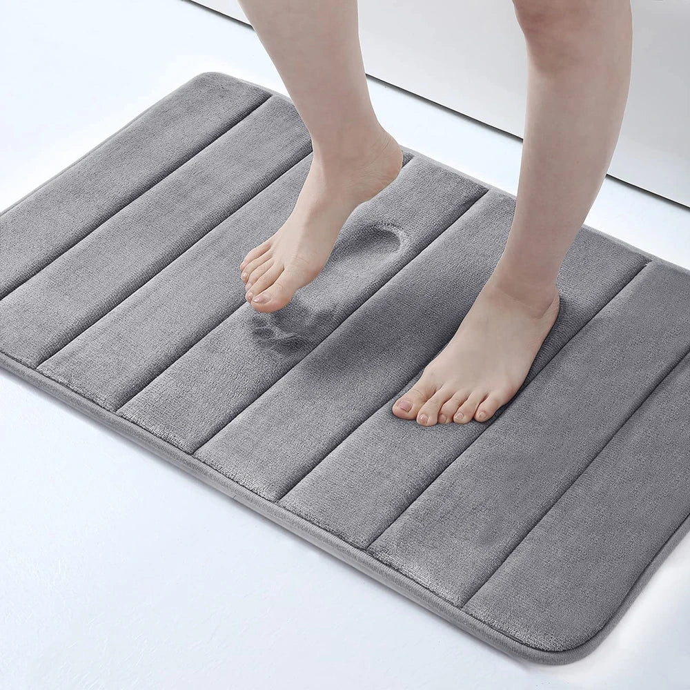 Alfombra de baño Homaxy super absorbente