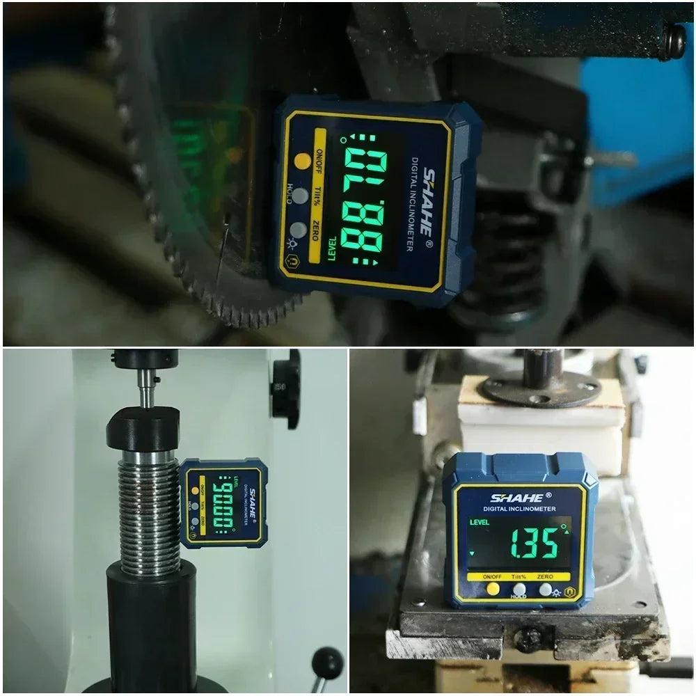 SHAHE-medidor de nivel y ángulo electrónico Digital magnético