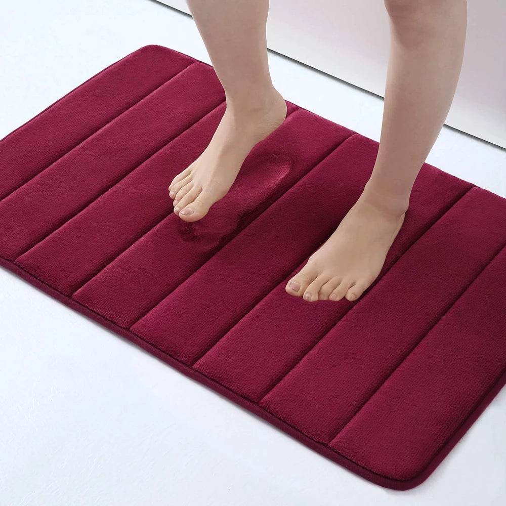 Alfombra de baño Homaxy super absorbente