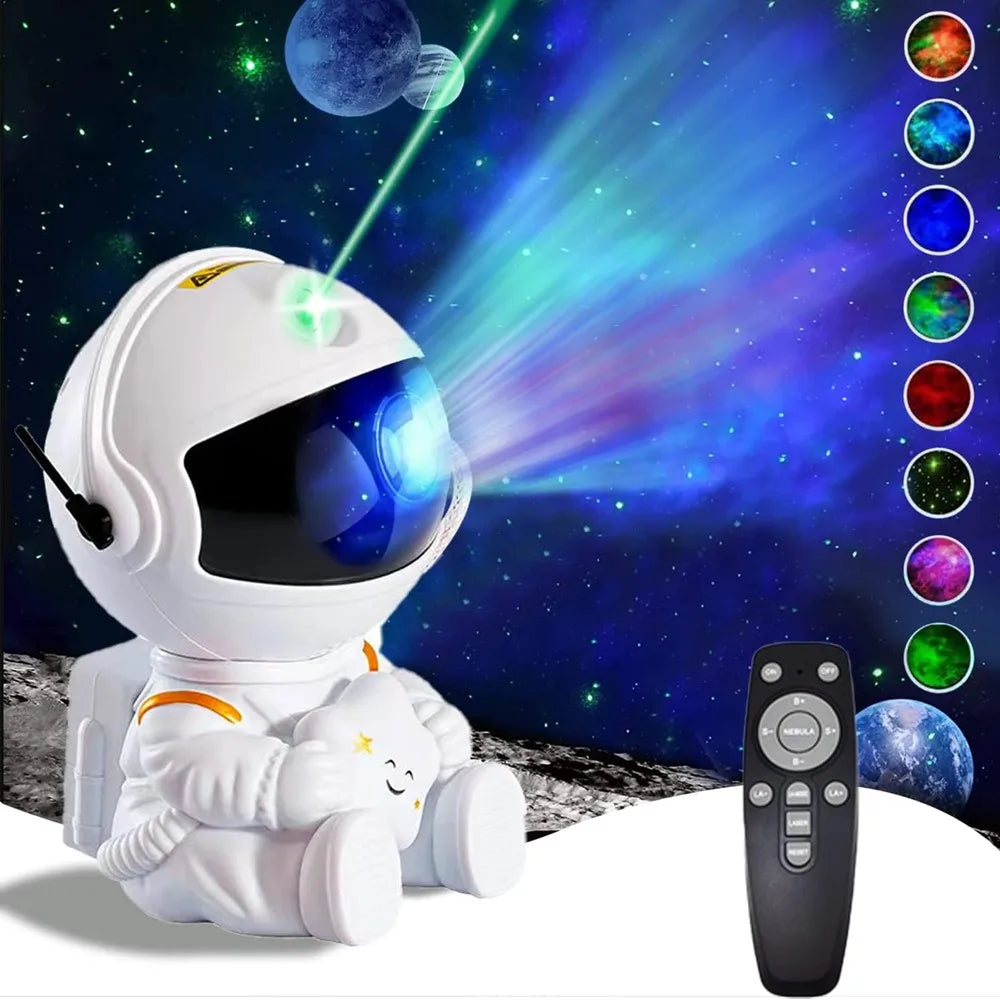 Lámpara de luz nocturna con proyector de galaxia