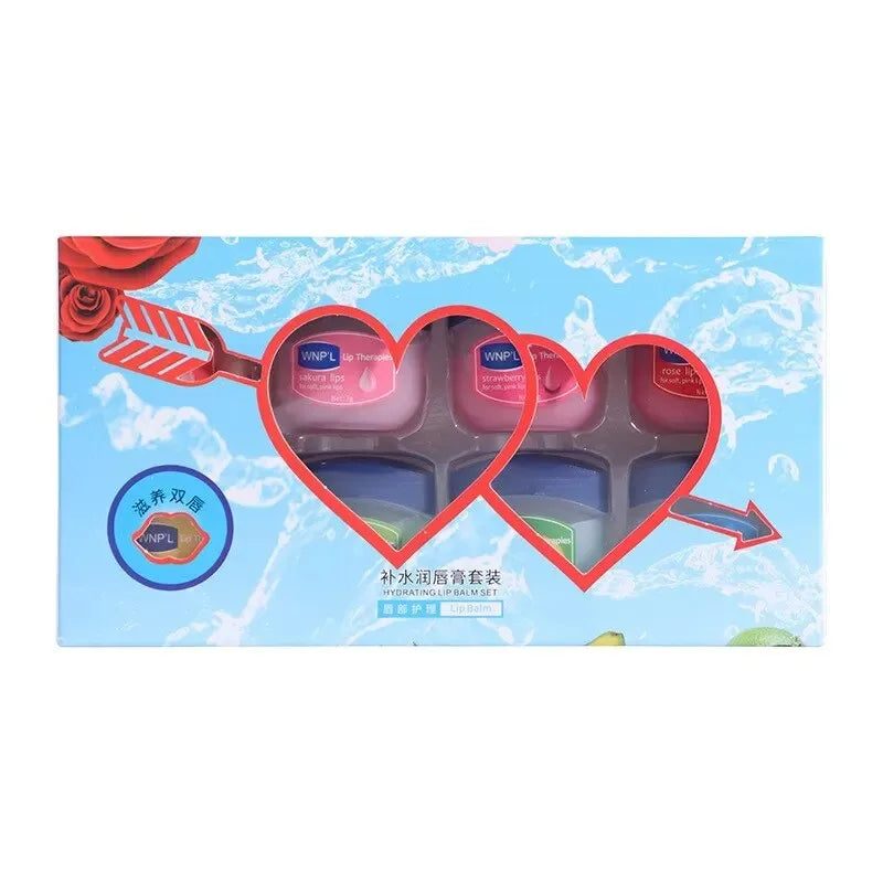 Juego de bálsamo labial hidratante 6/8pcs