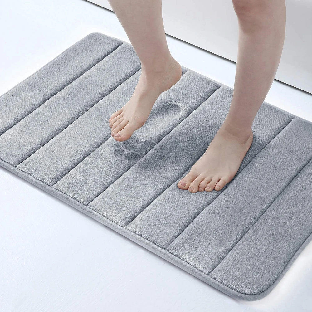 Alfombra de baño Homaxy super absorbente