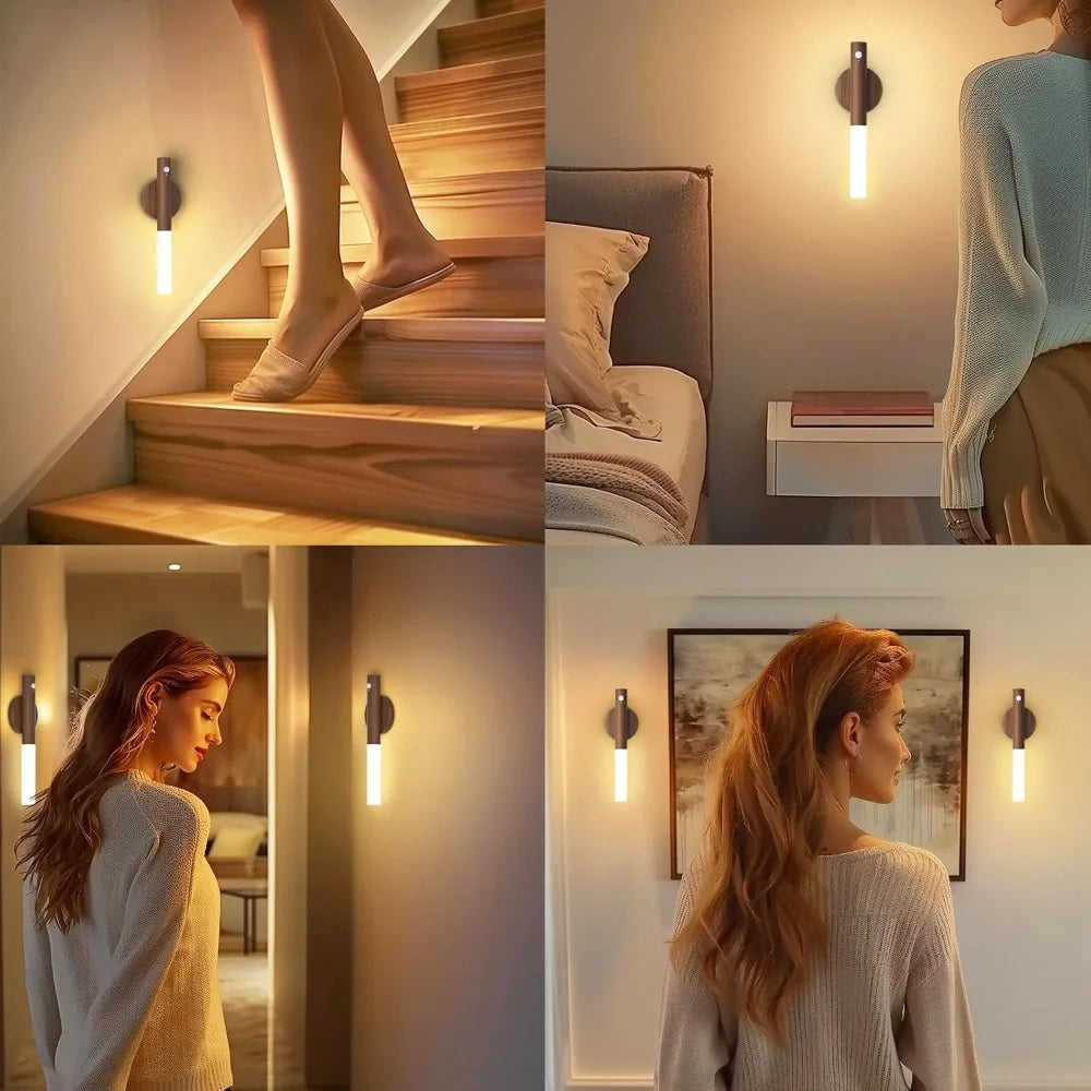 Luz LED nocturna con carga USB