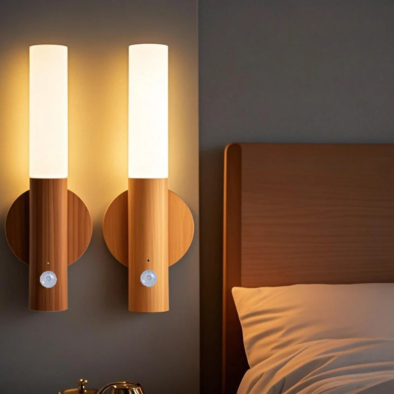 Luz LED nocturna con carga USB