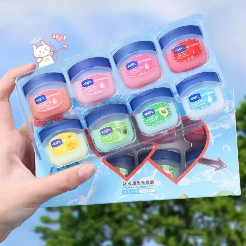 Juego de bálsamo labial hidratante 6/8pcs