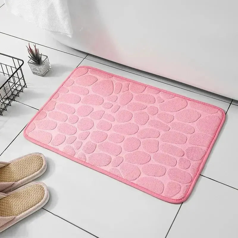 Alfombra antideslizante para baño y sala de estar,