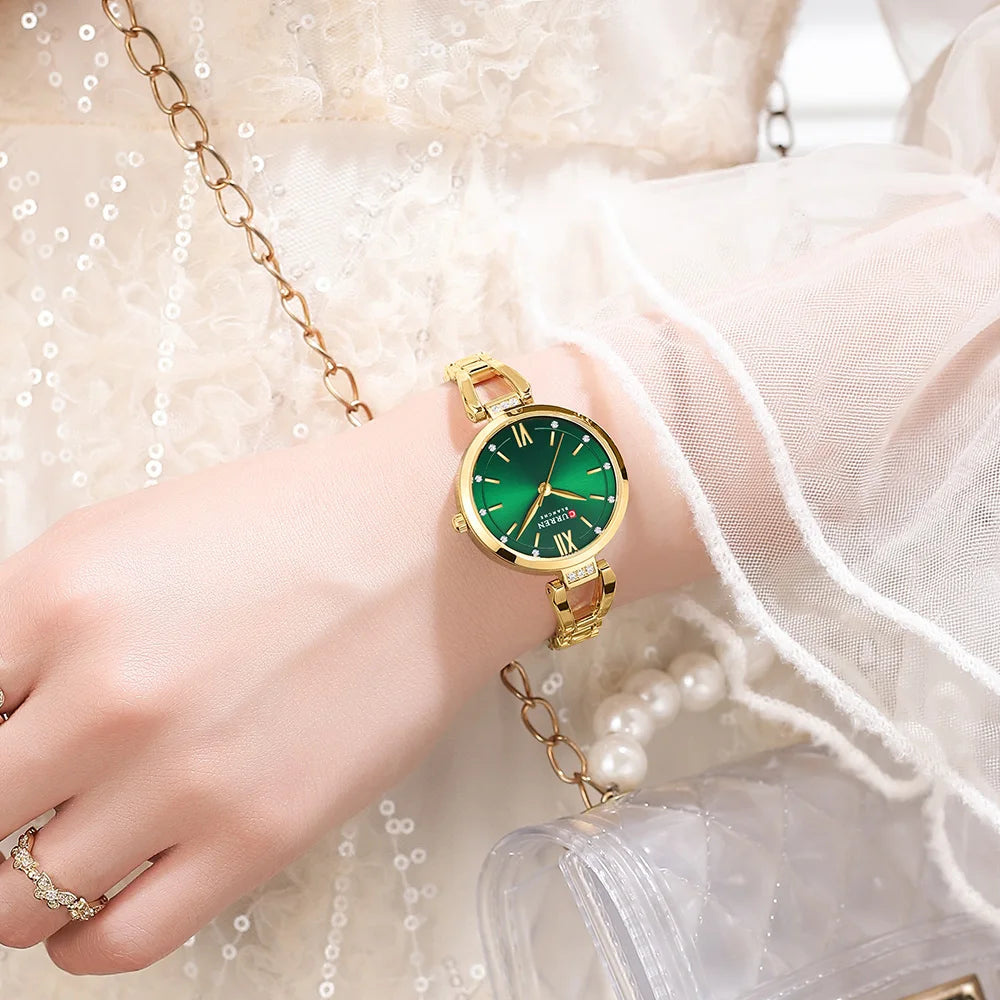 Reloj CURREN de cuarzo de alta calidad para mujer
