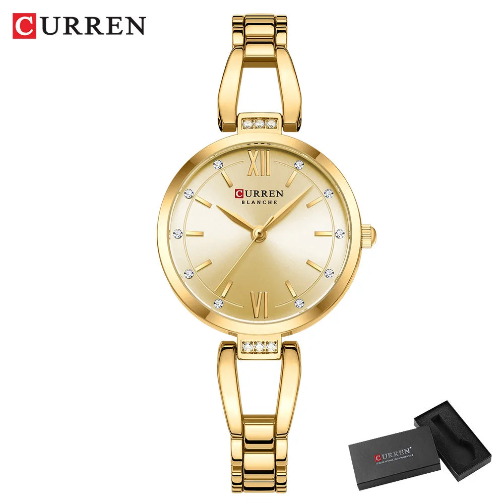 Reloj CURREN de cuarzo de alta calidad para mujer