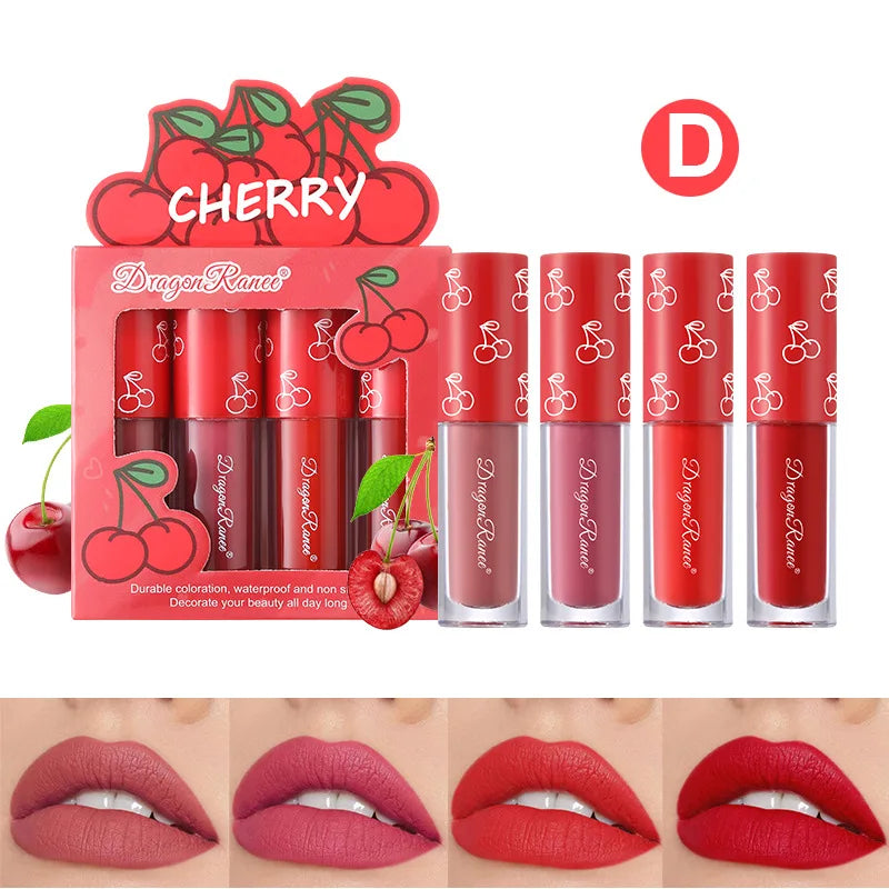 Set de brillo labial mate