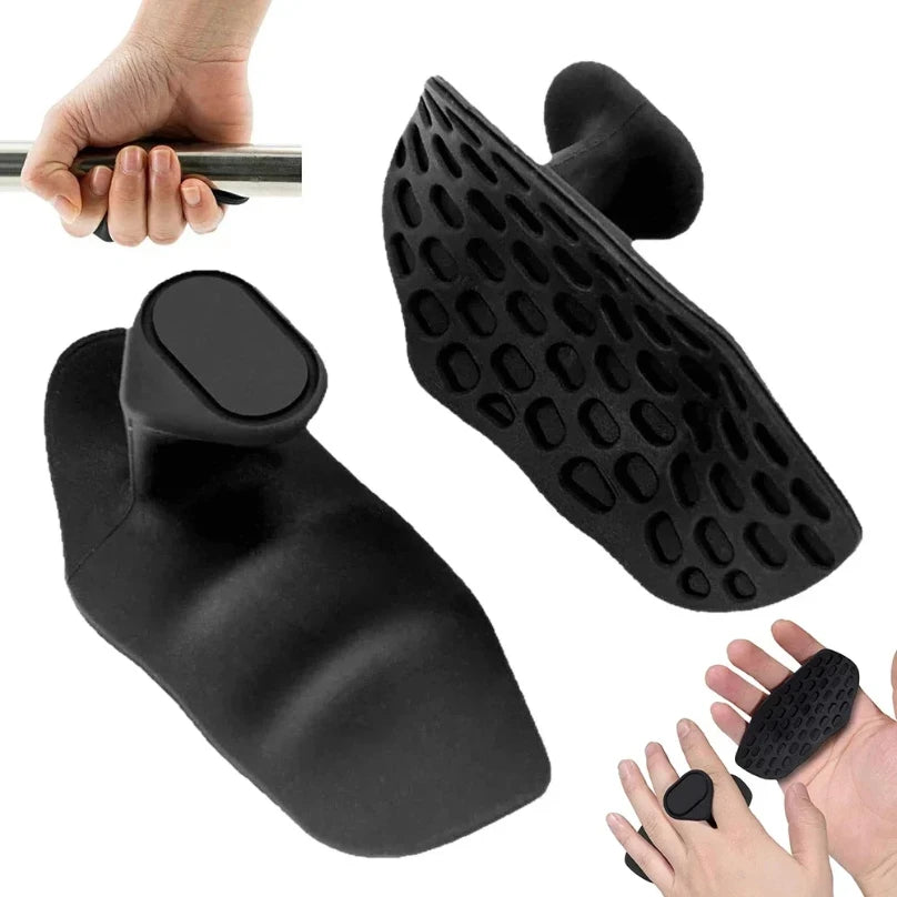 Guantes unisex de silicona sin dedos para entrenamiento