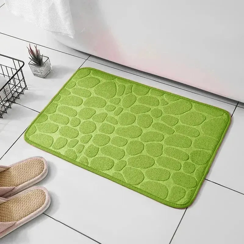 Alfombra antideslizante para baño y sala de estar,