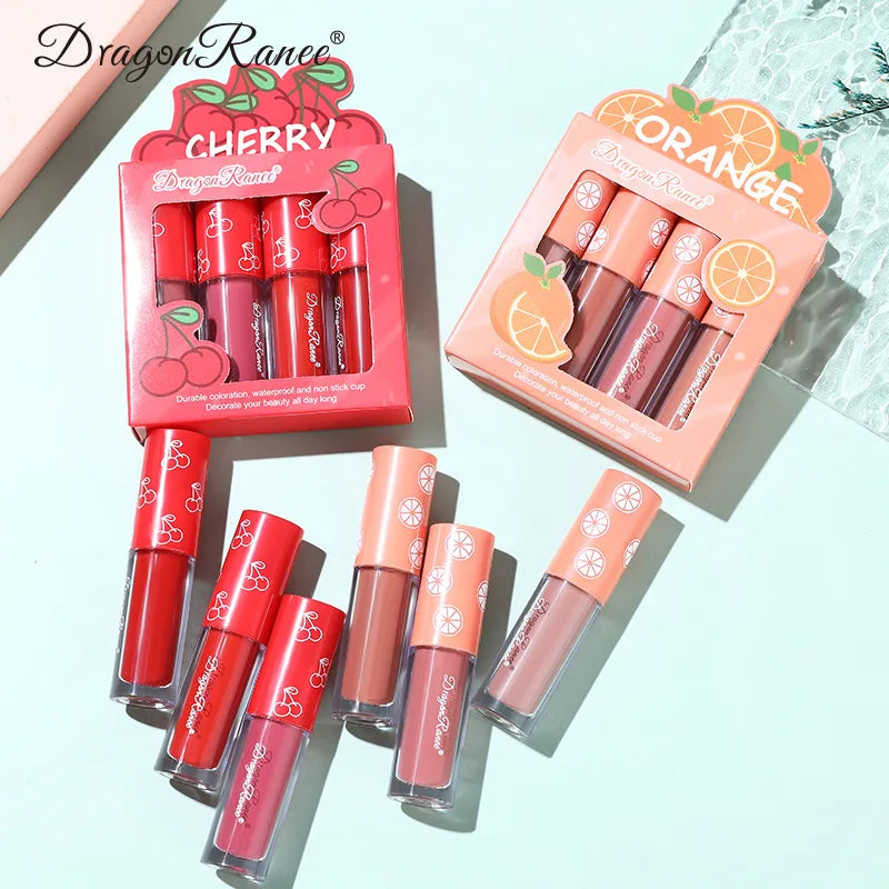 Set de brillo labial mate