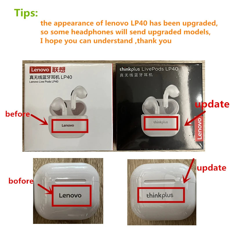 Audífonos Lenovo LP40