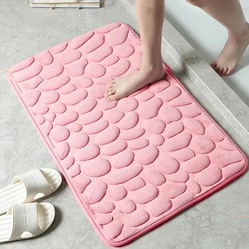 Alfombra antideslizante para baño y sala de estar,