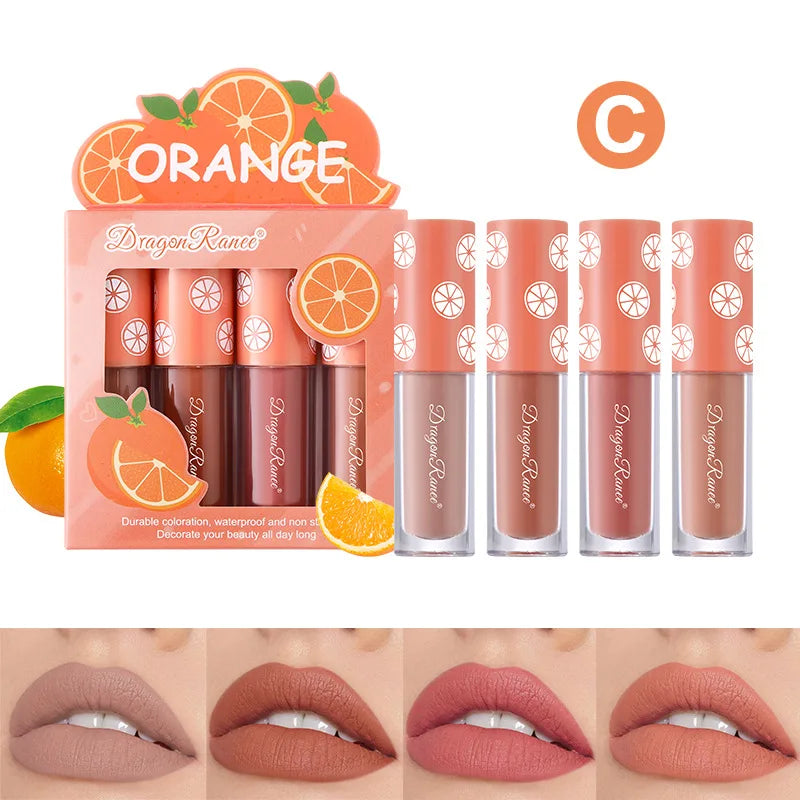 Set de brillo labial mate
