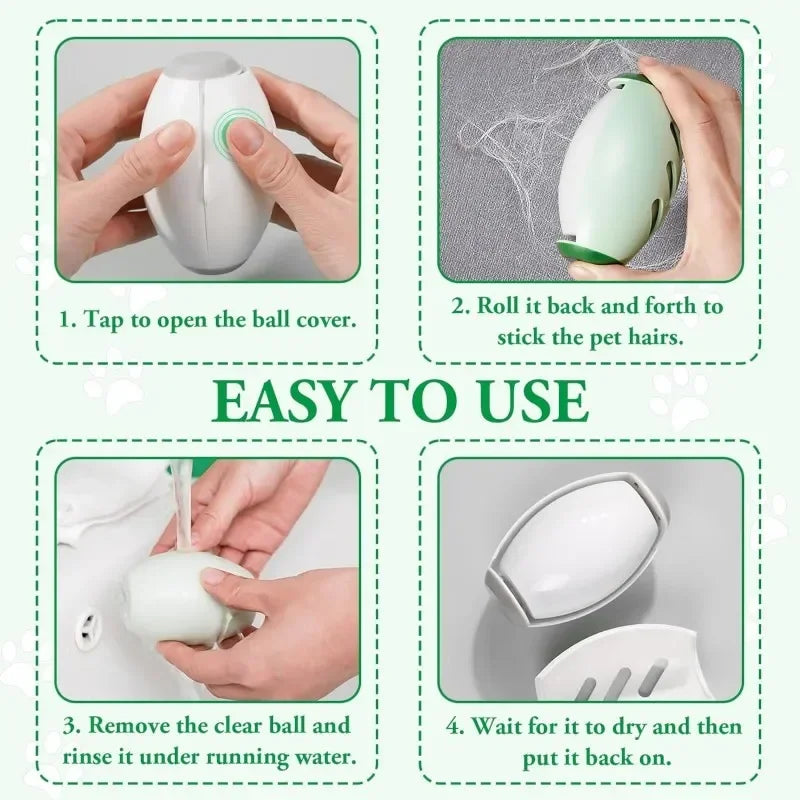 Removedor de pelusas lavable portátil