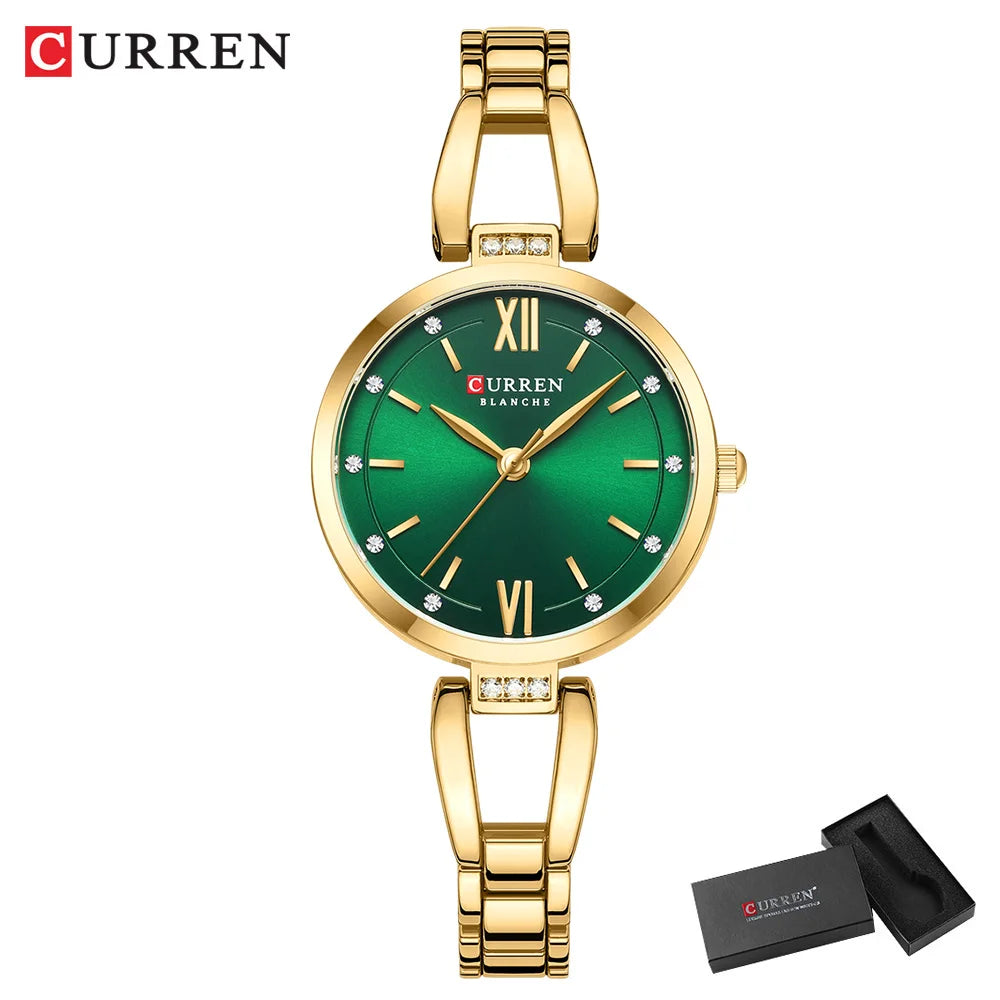 Reloj CURREN de cuarzo de alta calidad para mujer