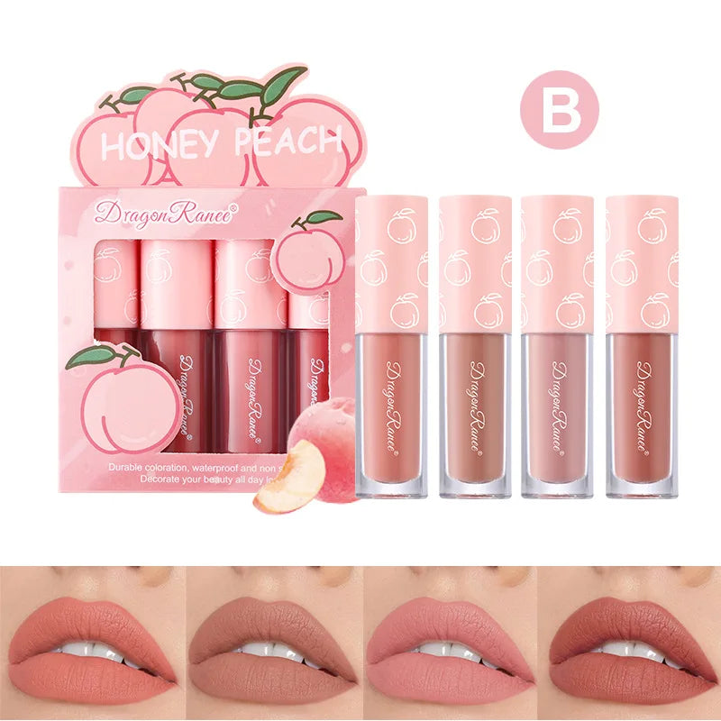Set de brillo labial mate