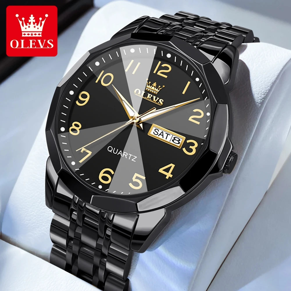 OLEVS reloj original resistentes al agua para hombre