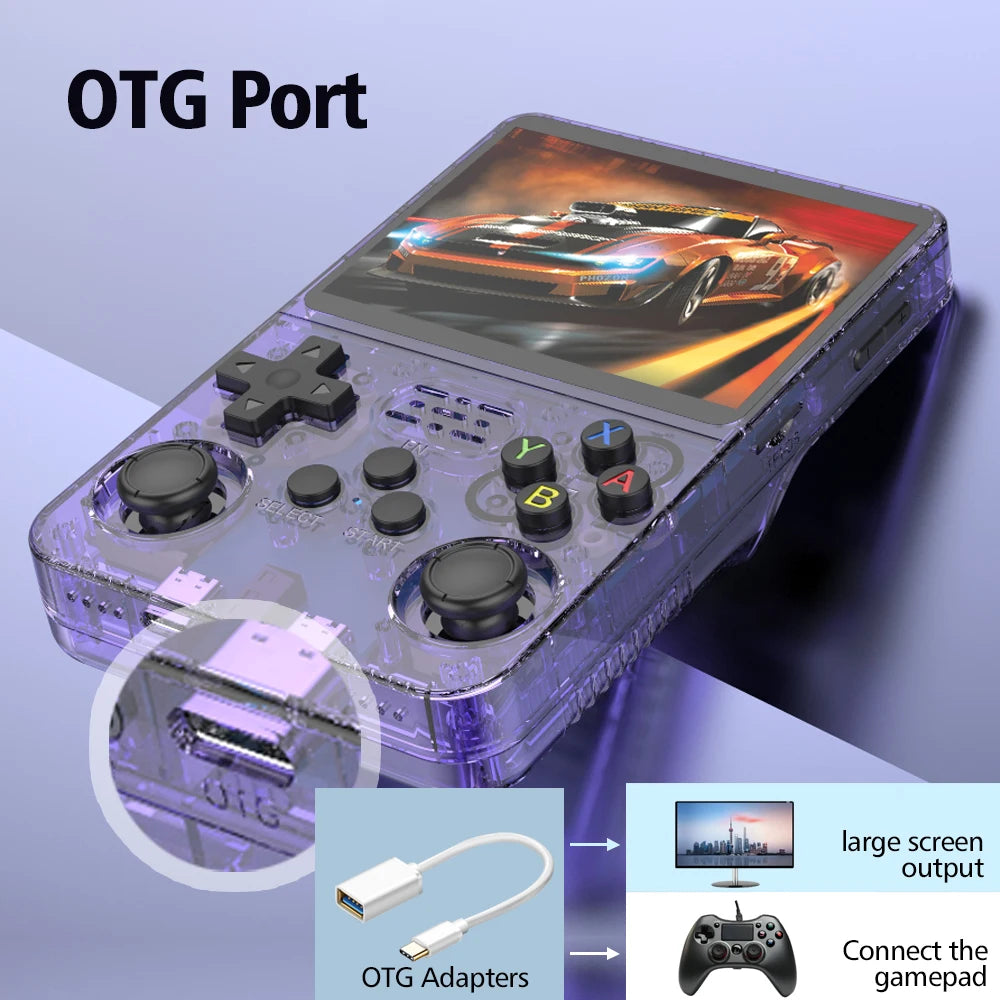 R36S retro game console 3.5
