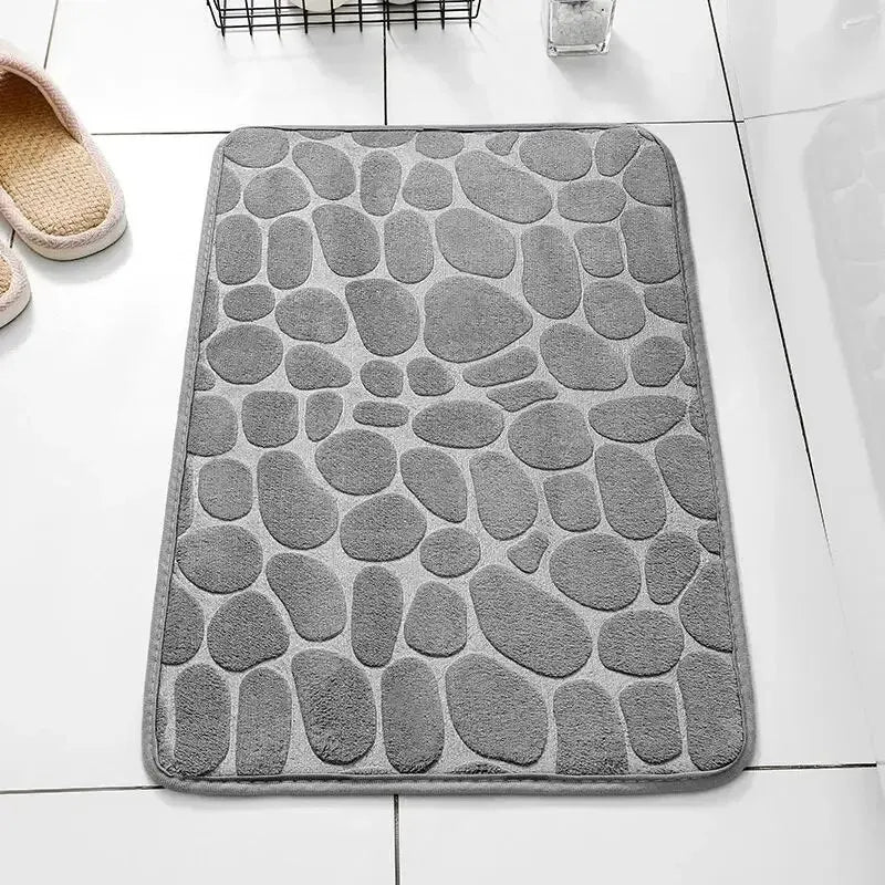 Alfombra antideslizante para baño y sala de estar,