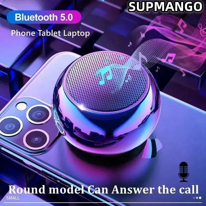 Mini parlante portátil inalámbrico con Bluetooth