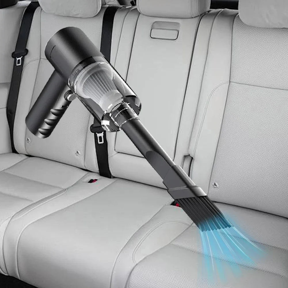 Aspirador de coche pequeño portátil para vehículos y multiusos