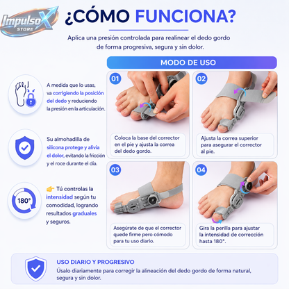 ¡OFERTA DE HOY!⌛ Corrector Ortopédico Inteligente para Juanetes +ENVIO GRATIS🏡🚚